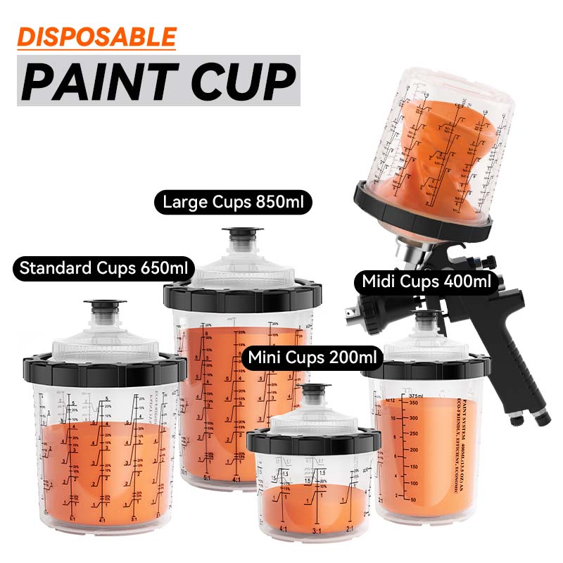 Temizlik süresini ve çift püskürtme verimliliğini önemli ölçüde azaltın: Tek kullanımlık bir boya fincanı sistemi boşa harcanan çalışma saatlerine nasıl son verir?